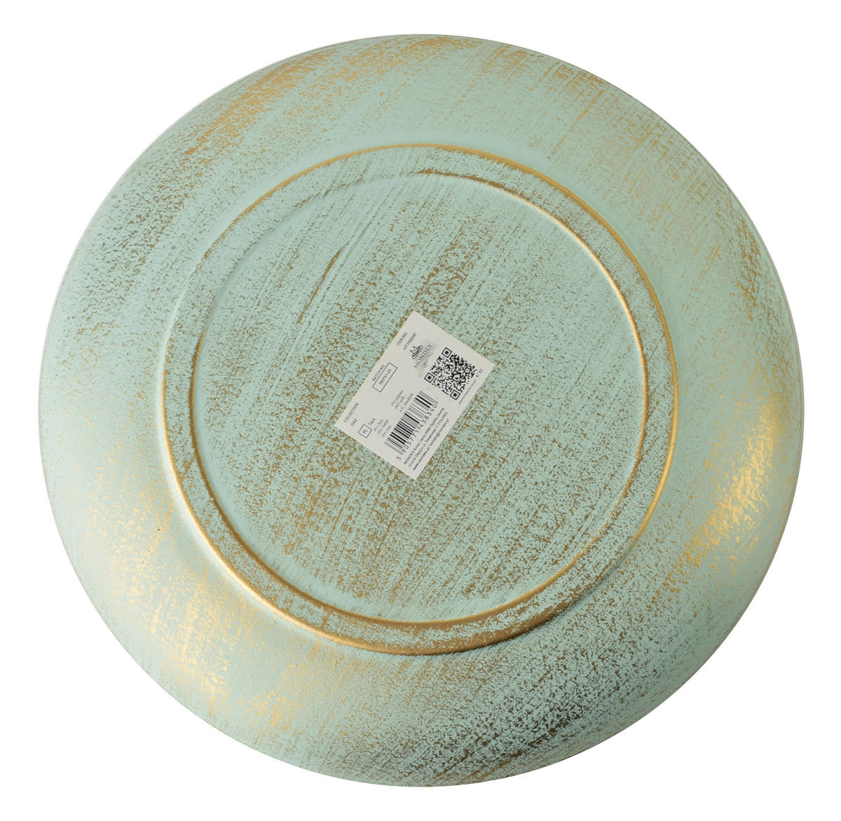 TABLETT Daz Natur 28/28/3 cm Holz - Grün, Holz (28/3cm) - Mondex