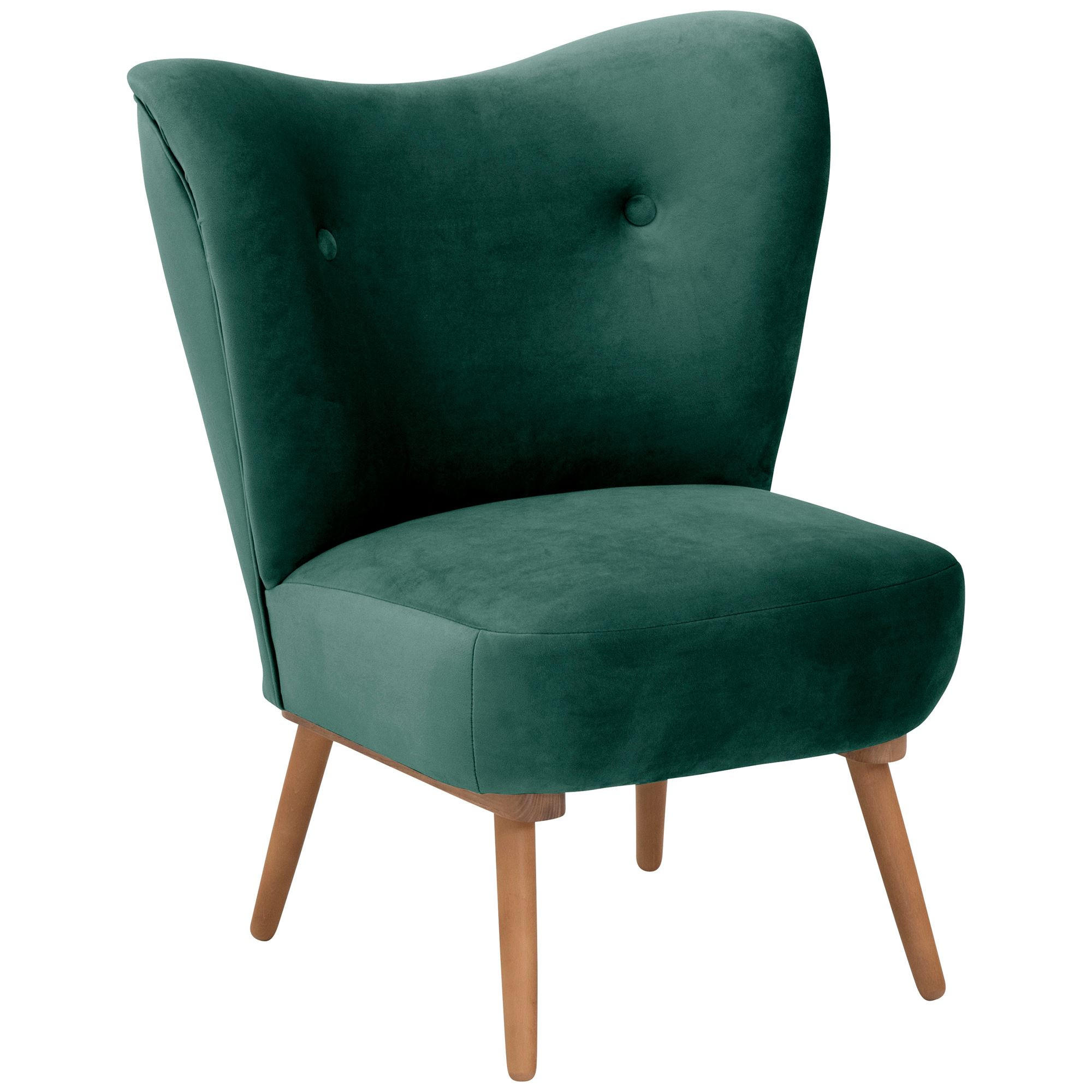 58aufmkessel Cocktailsessel Grün 72x90x74 cm
