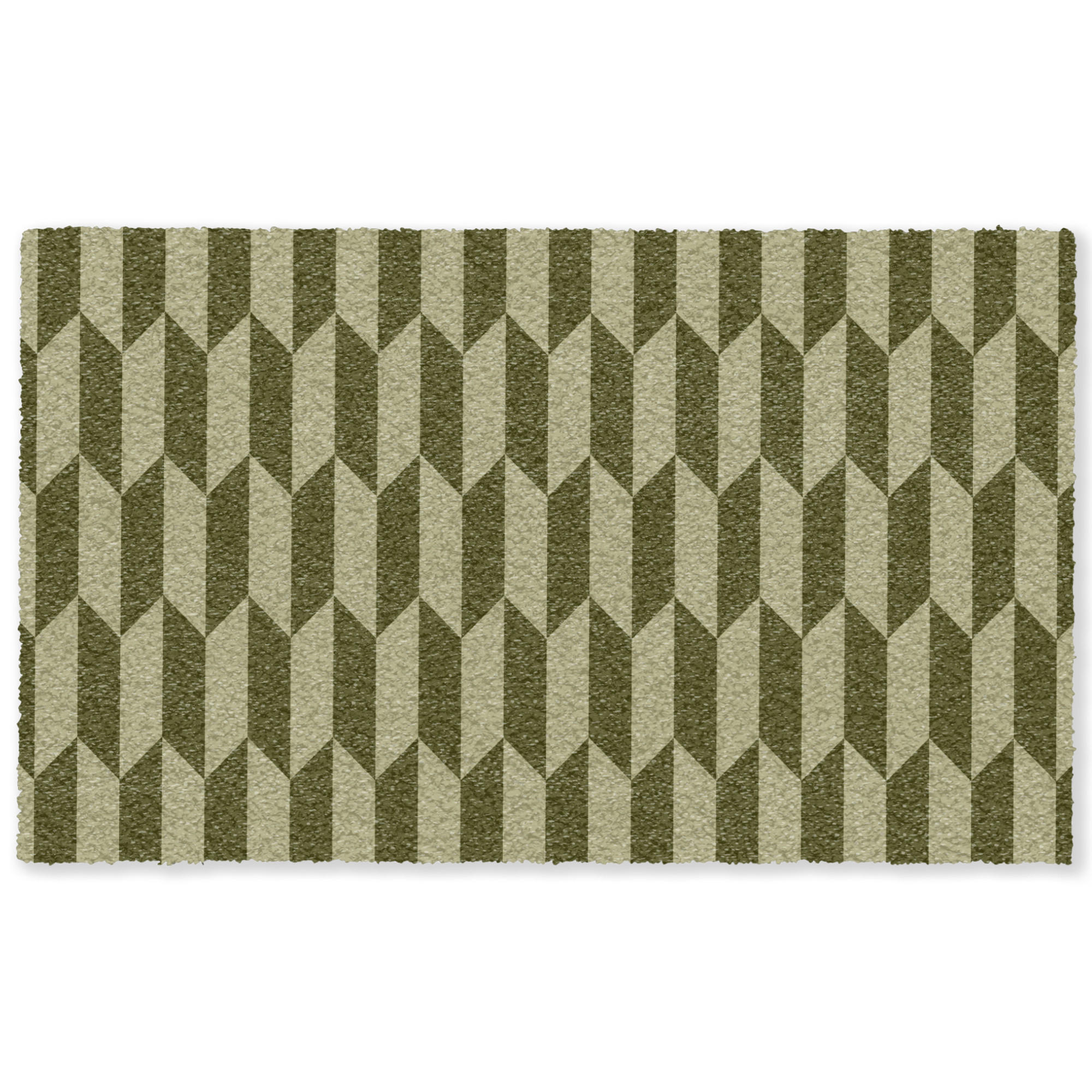 OnlyWow KOBERCE - Vzor - abstraktný - zelený - lietadlá - 150x90 cm