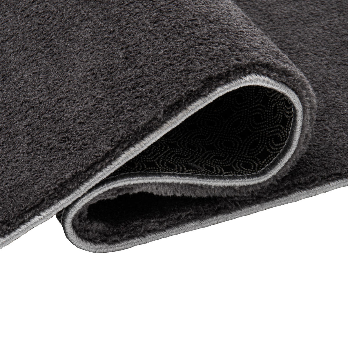 TEPPICH CUDDLE Schwarz 300/400 cm - Schwarz, Kunststoff (300/400cm)