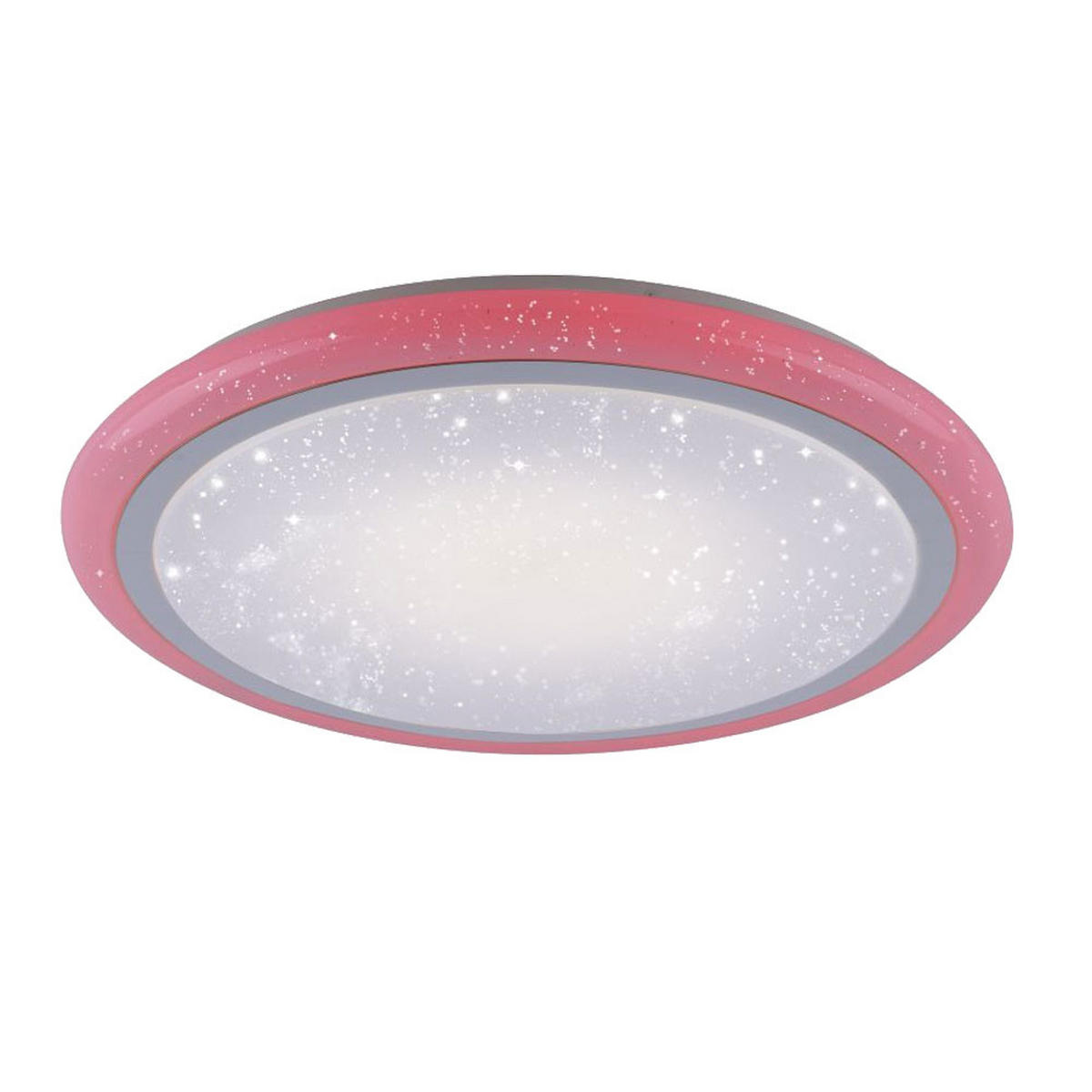 LED DECKENLEUCHTE Kunststoff Weiß LUISA - Weiß, Metall (60/60/8cm)