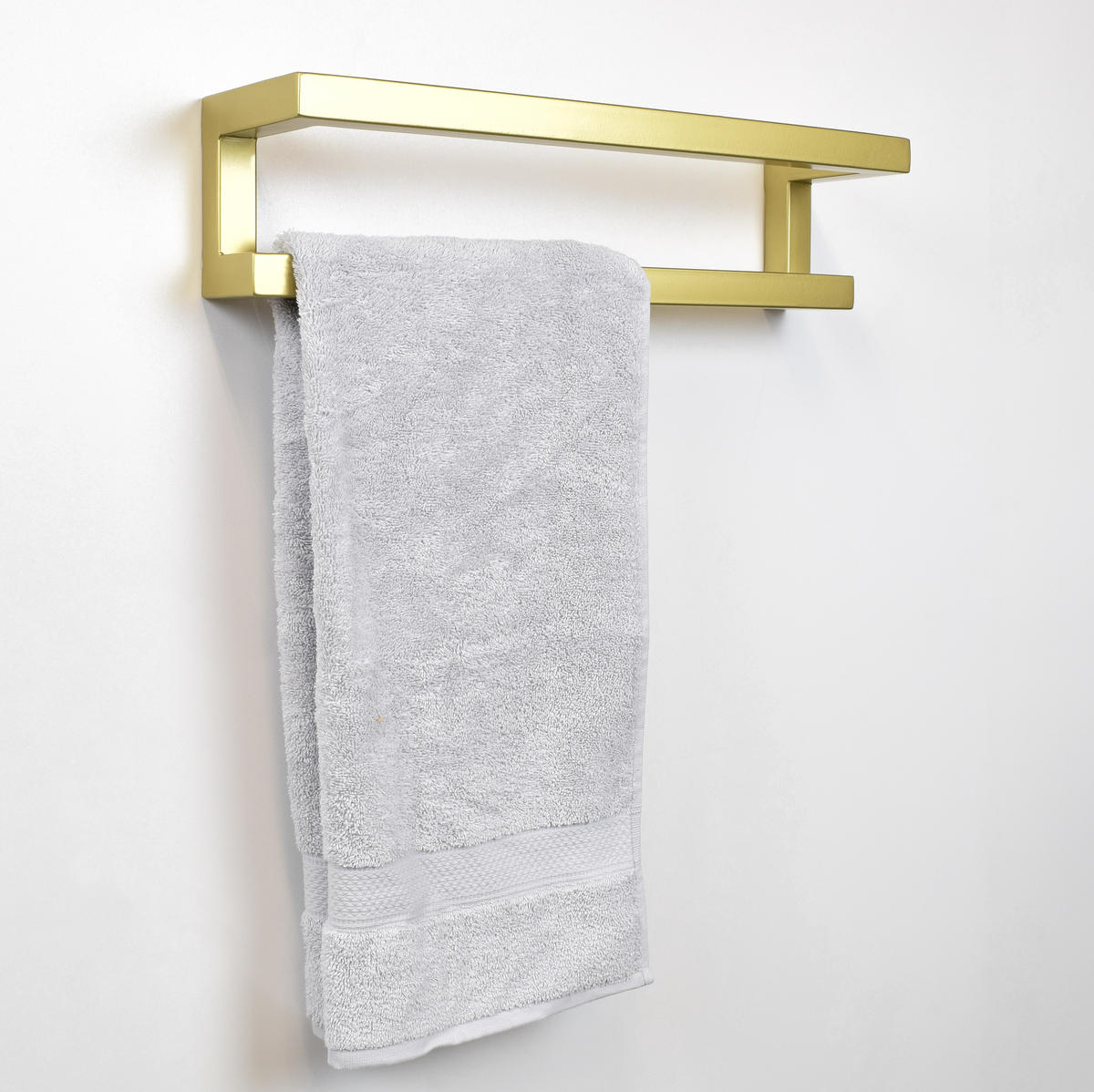 HANDTUCHSTÄNDER Fester Gold - Goldfarben, Metall (48/12/12cm) - LOFT42