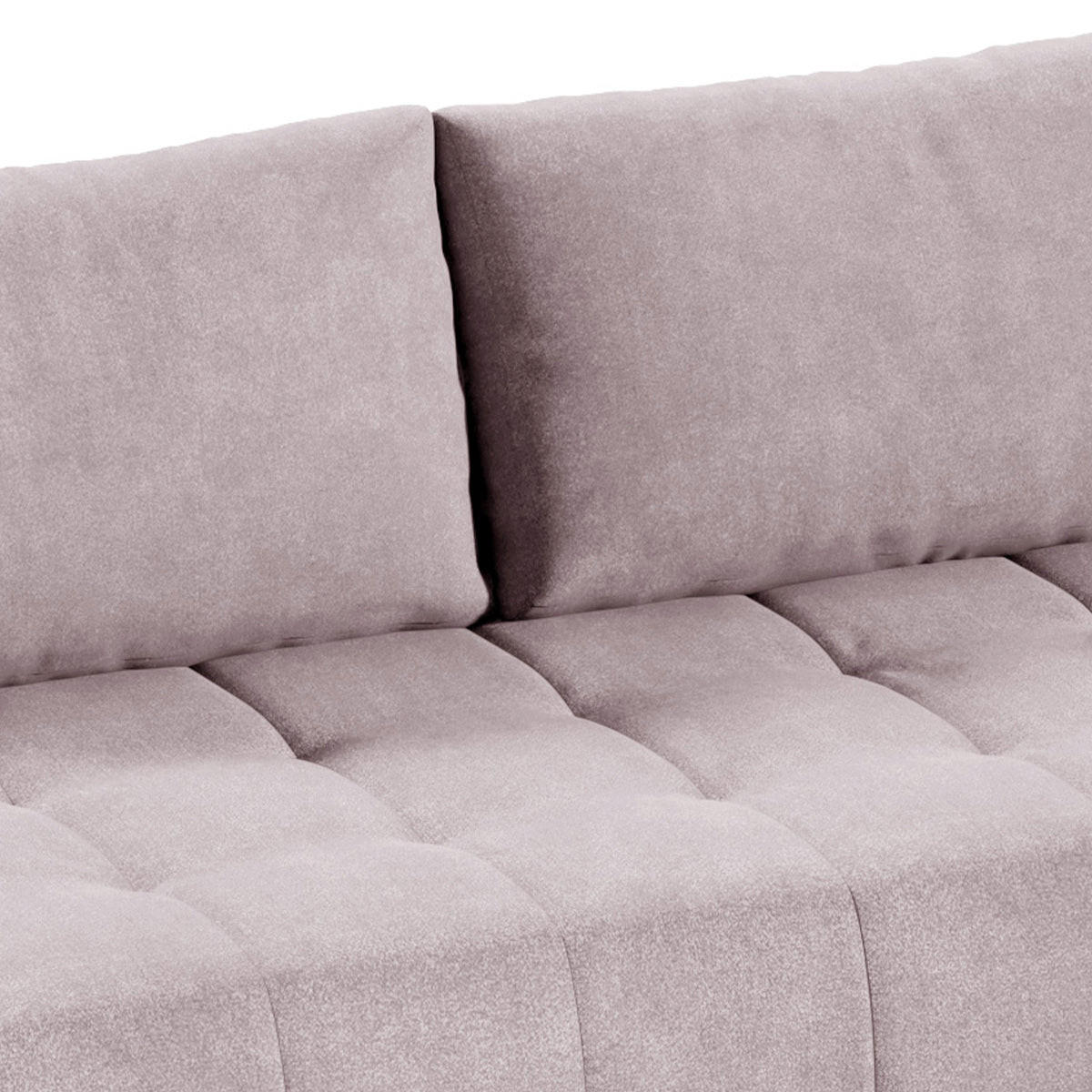 ECKSOFA Jonas 4 Sitzplätze Rose - Pink, Holzwerkstoff (265/185cm) - Petits-meubles