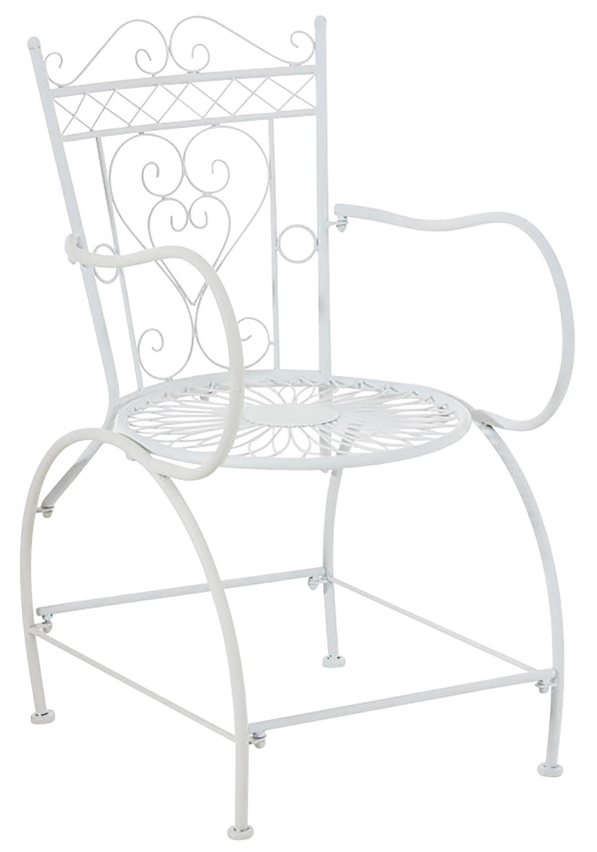 GARTENSTÜHLE Sheen - 2er Set - weiß - Weiß, Metall (48/48/88cm) - TPFGarden