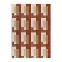 KURZFLORTEPPICH Kupfer / Beige Astra 133/190 cm - Beige/Kupferfarben, Naturmaterialien/Textil (133/190cm) - Atticgo