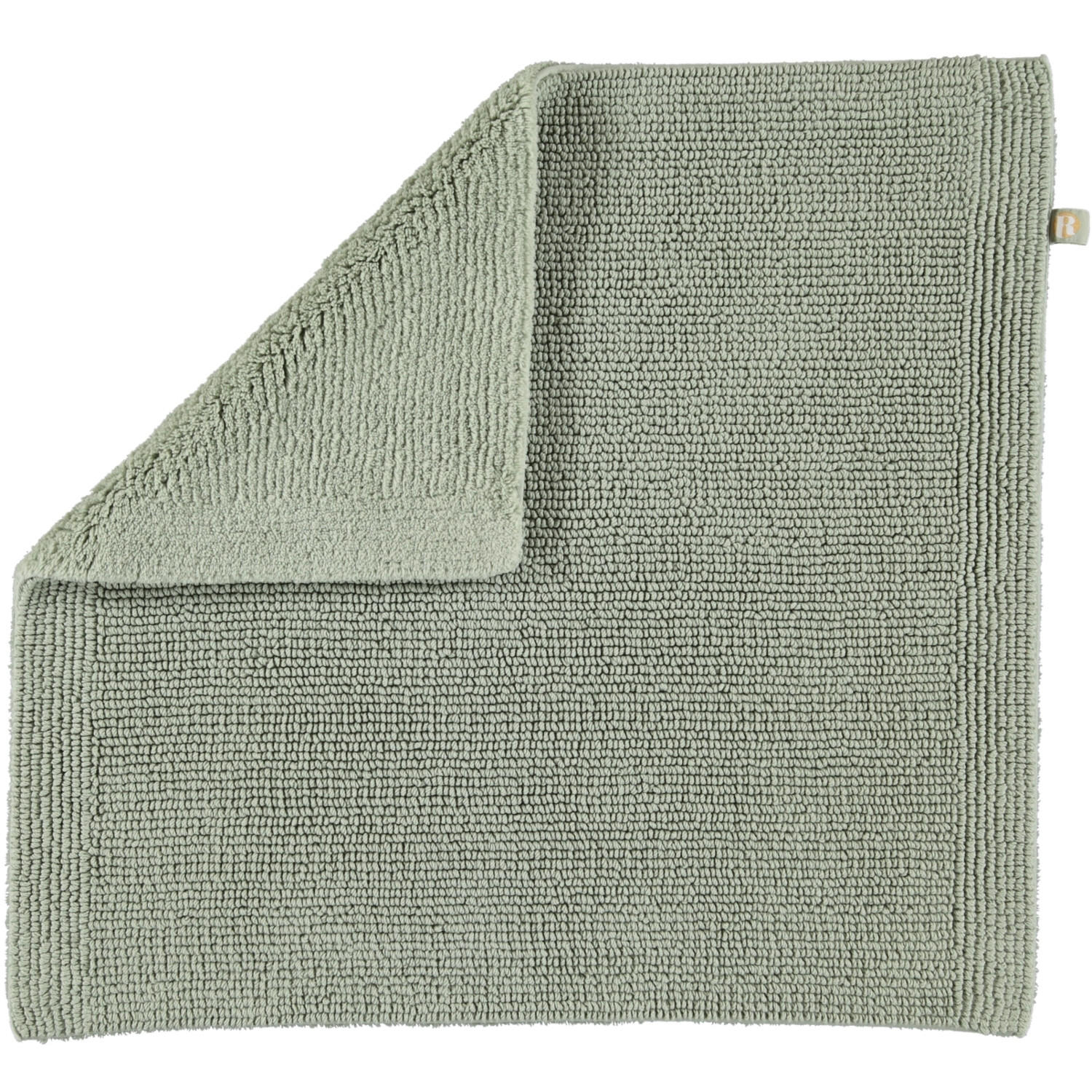 BADTEPPICHE PUR JADE - 90 - Grün, Textil (60/60cm) - Rhomtuft