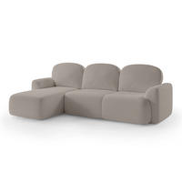 ECKSOFA Bulu Multicolor - Multicolor, Textil (260/95/163cm) - Pillovely