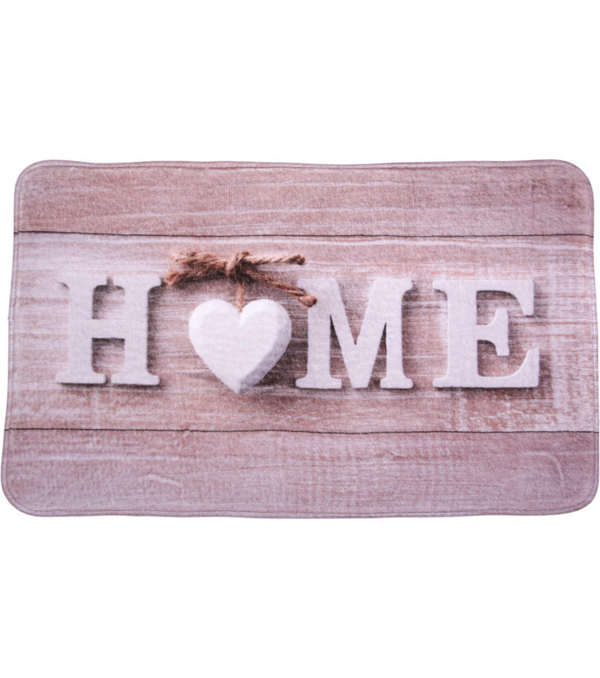 BADTEPPICH Home 70 x 110 cm - Braun, Textil (70/110cm) - Sanilo