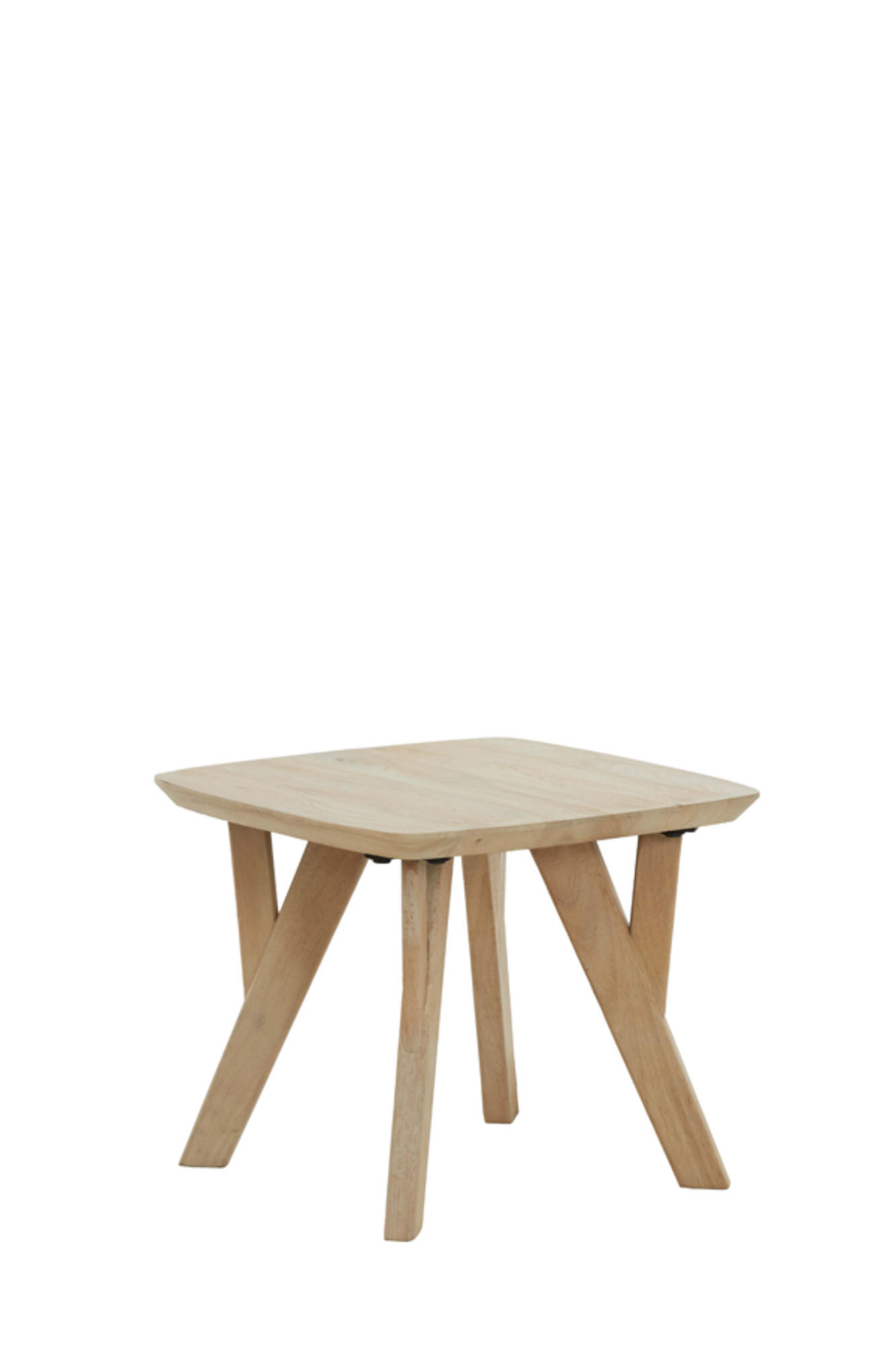BEISTELLTISCH Quenza Braun 44/44/36 cm - Braun, Holz (44/44/36cm) - Light & Living