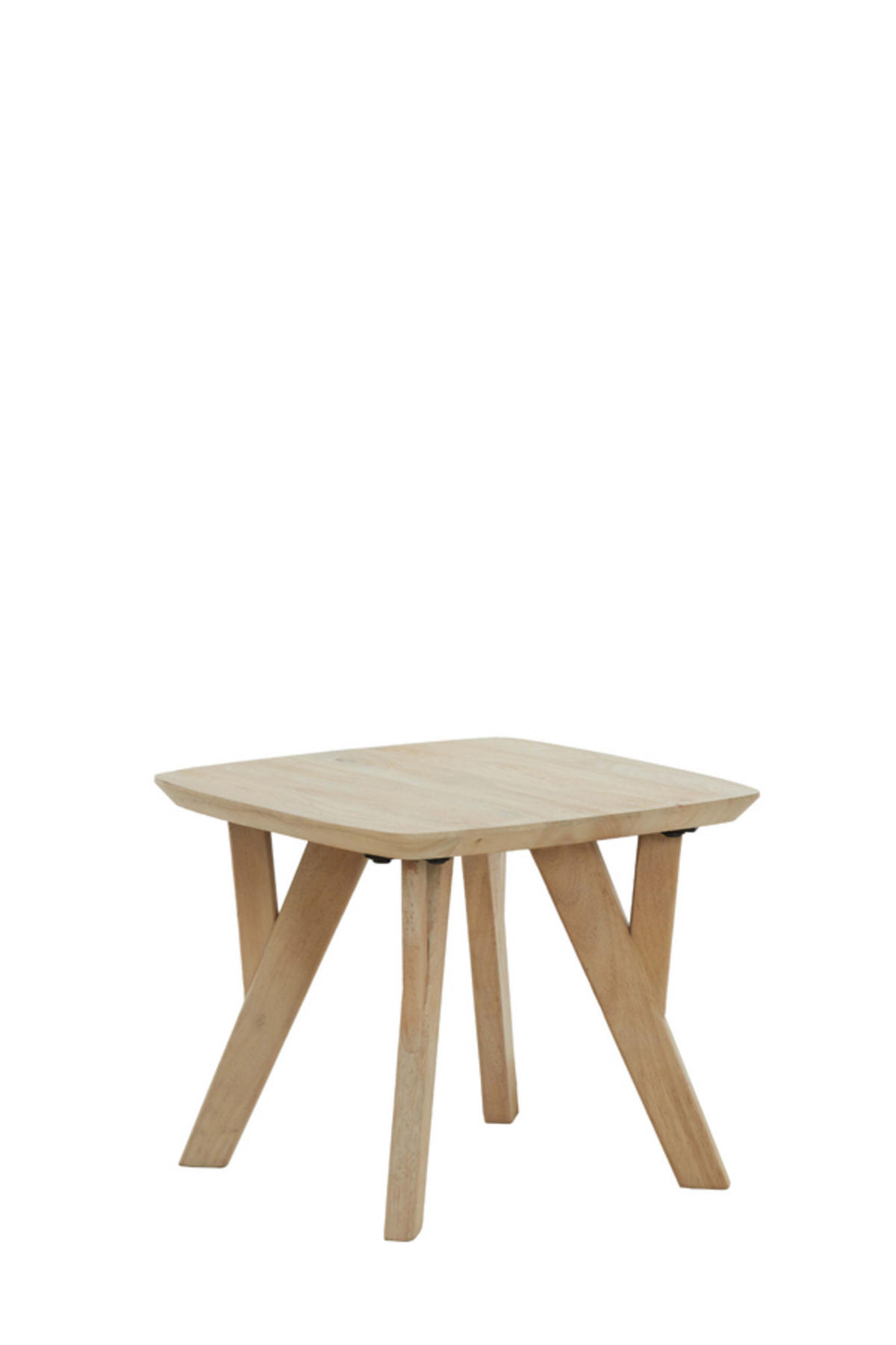 BEISTELLTISCH Quenza Braun 44/44/36 cm - Braun, Holz (44/44/36cm) - Light & Living