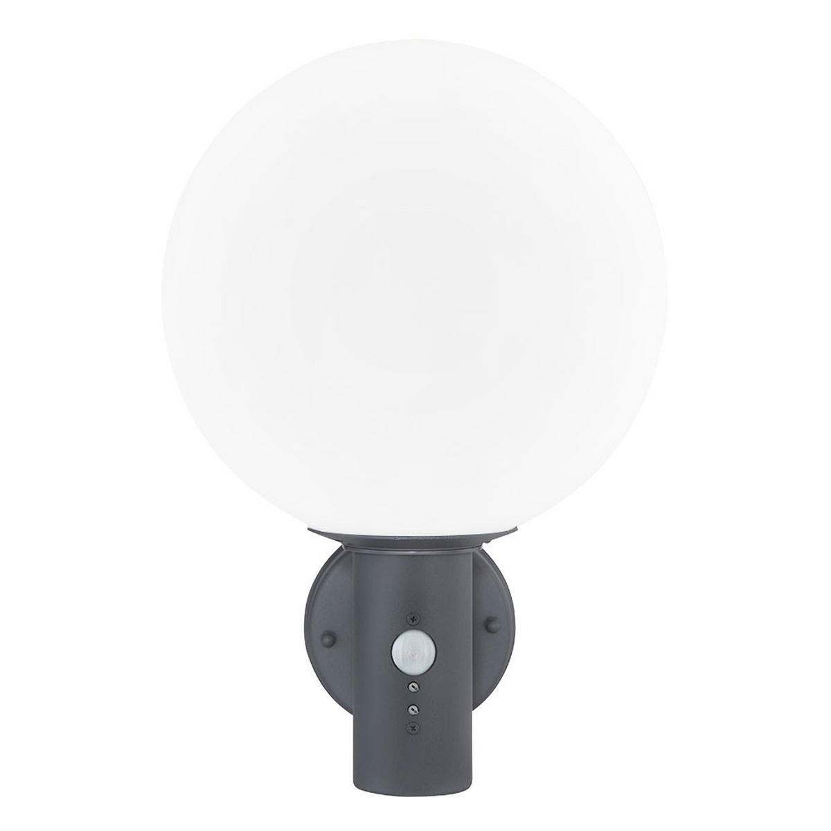 LED AUSSEN-WANDLEUCHTE OSSY Anthrazit Weiß - Anthrazit, Glas (26.5/37/25cm) - Globo Lighting