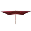 SONNENSCHIRM Bordeaux - Bordeaux, Holz (400/300cm) - MCW