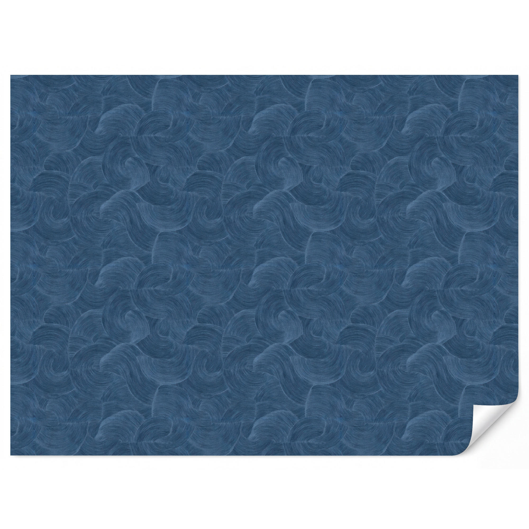 OnlyWow Tapete Dunkelblau 260x200 cm