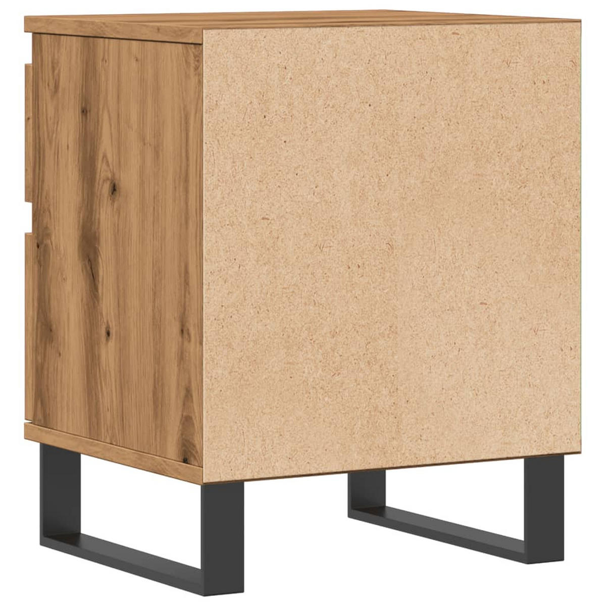 NACHTTISCH Artisan-Eiche 40/35/50 Cm Holzwerkstoff - Braun, Holzwerkstoff (35/50/40cm) - vidaXL