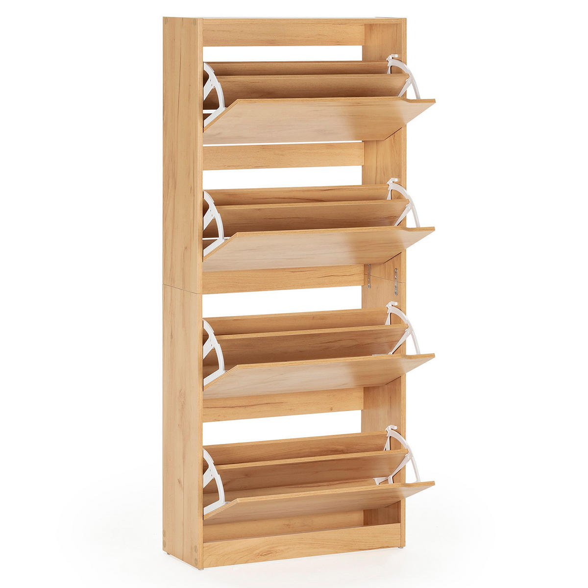 SCHUHRANK Angel, Farbe Eiche hell - Honigeiche, Holzwerkstoff (63/150/24cm) - VS Venta-stock