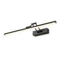 WANDLEUCHTE FRIDA 60 Matt schwarz 12 W - Schwarz, Metall (59.5/25/59.5cm) - Rendl