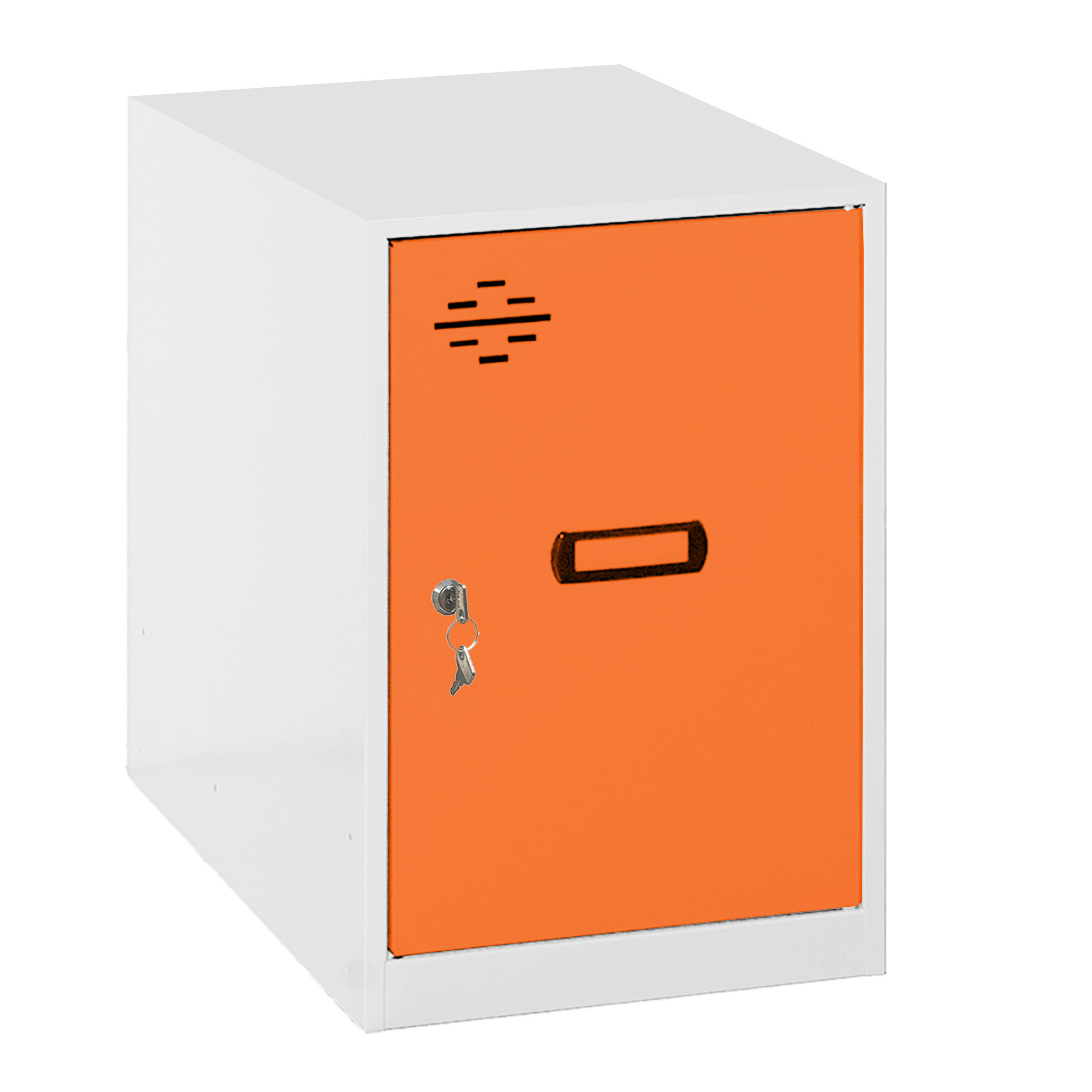 Proregal Schliessfachwürfel Orange 30x47.5x50 cm