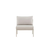 LOUNGESESSEL, Copacabana, Beige, Metall, 70 x 74 x 65 cm - Beige, Metall (70/65/74cm) - ebuy24