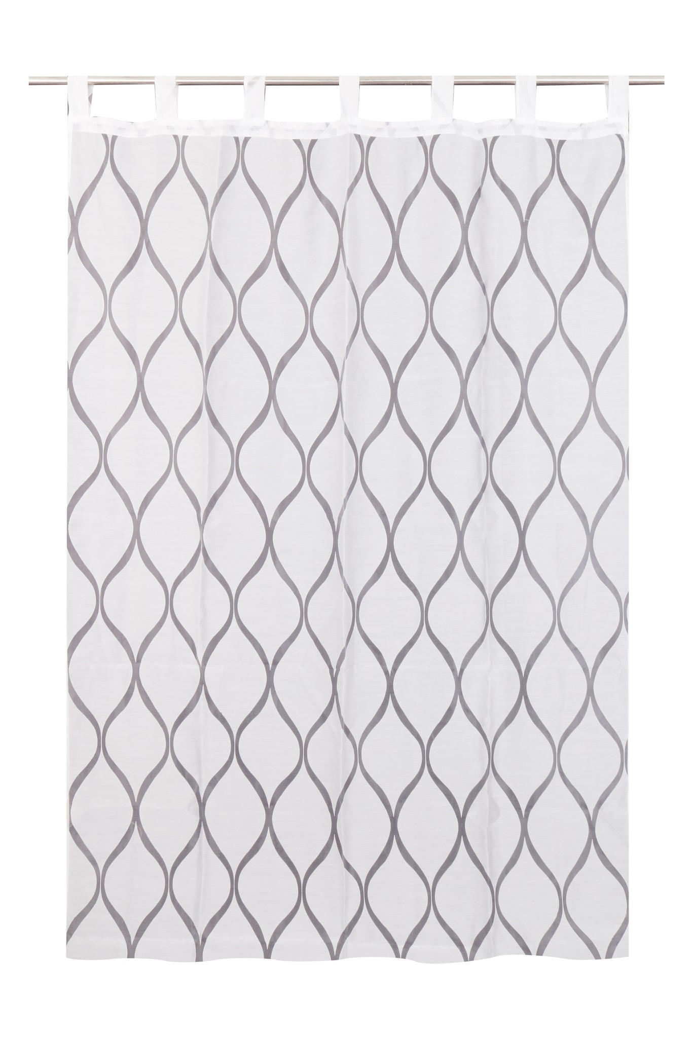 VORHANG Francoso - Weiß, Textil (140/1/250cm) - home&you