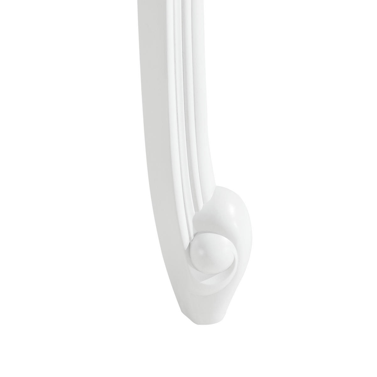 JÍDELNÍ STOL Lüneburg - bílá, kompozitní dřevo/plast (80/80/76cm) - [en.casa]