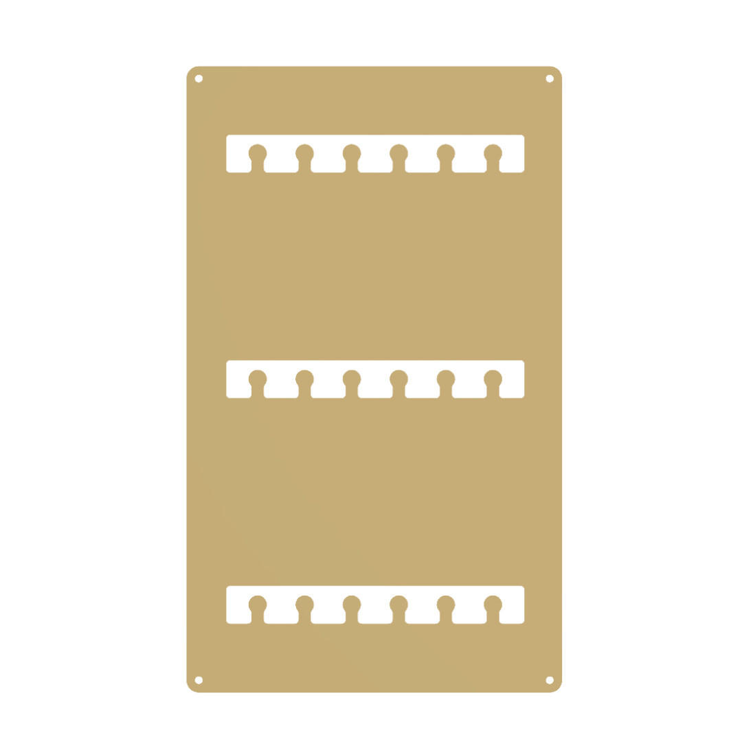 Anwicar Magnettafel Gold 30x70x0.7 cm