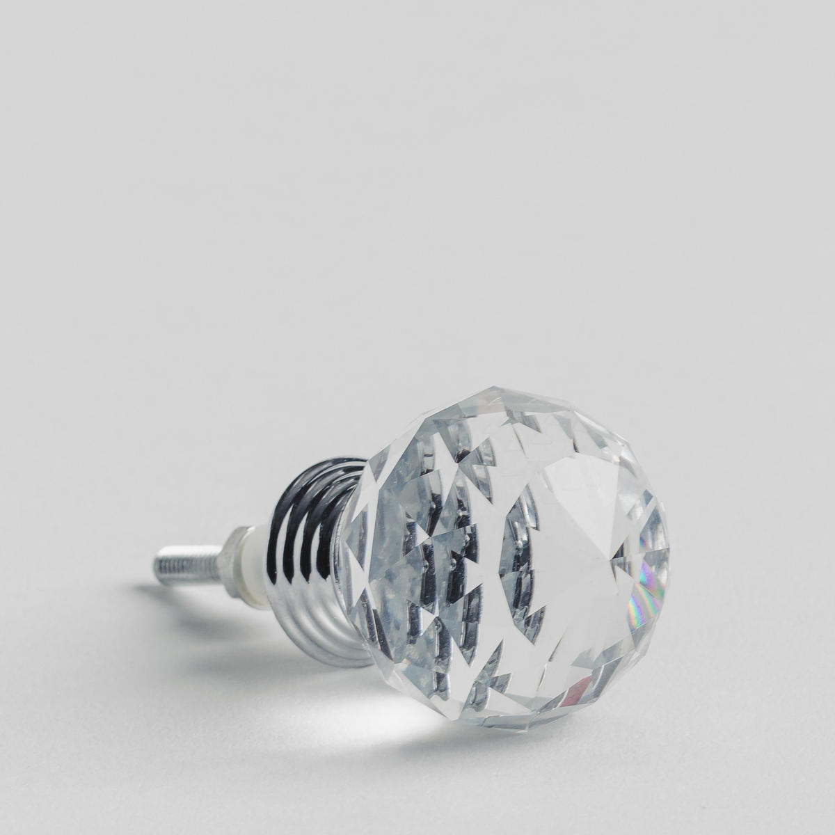 DREHKNOPF Funkyball - Transparent, Glas (3/3/6.5cm) - home&you