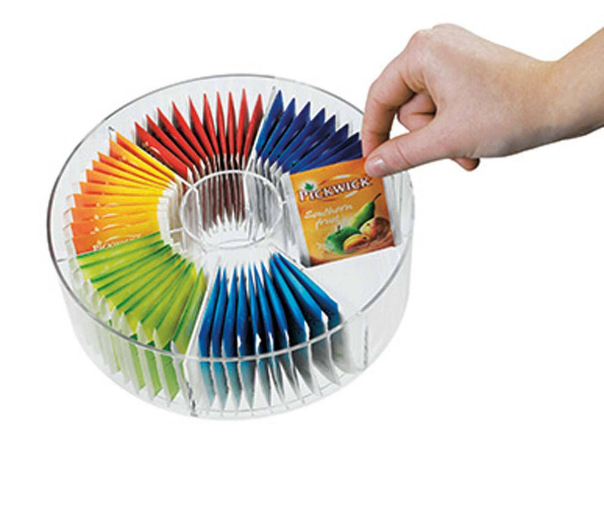 VORRATSDOSE FÜR TEEBEUTEL T-Time transparent ø 20 cm - Transparent, Kunststoff (20/7.9/20cm) - Mepal