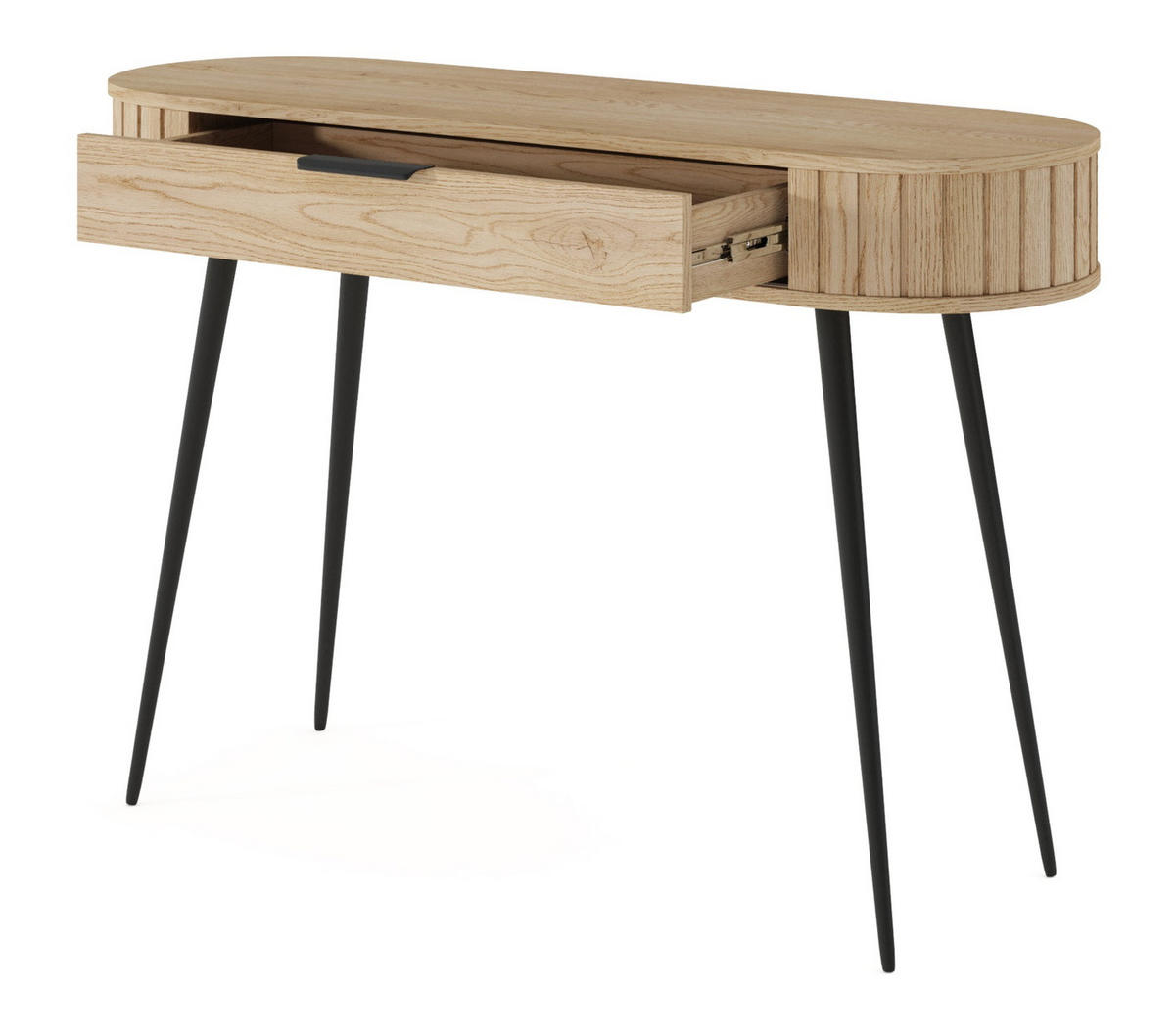 SCHMINKTISCH 120 cm mit Schublade Delano, Eiche Cremona - Eichefarben, Holz (40/120/80cm) - Emporius