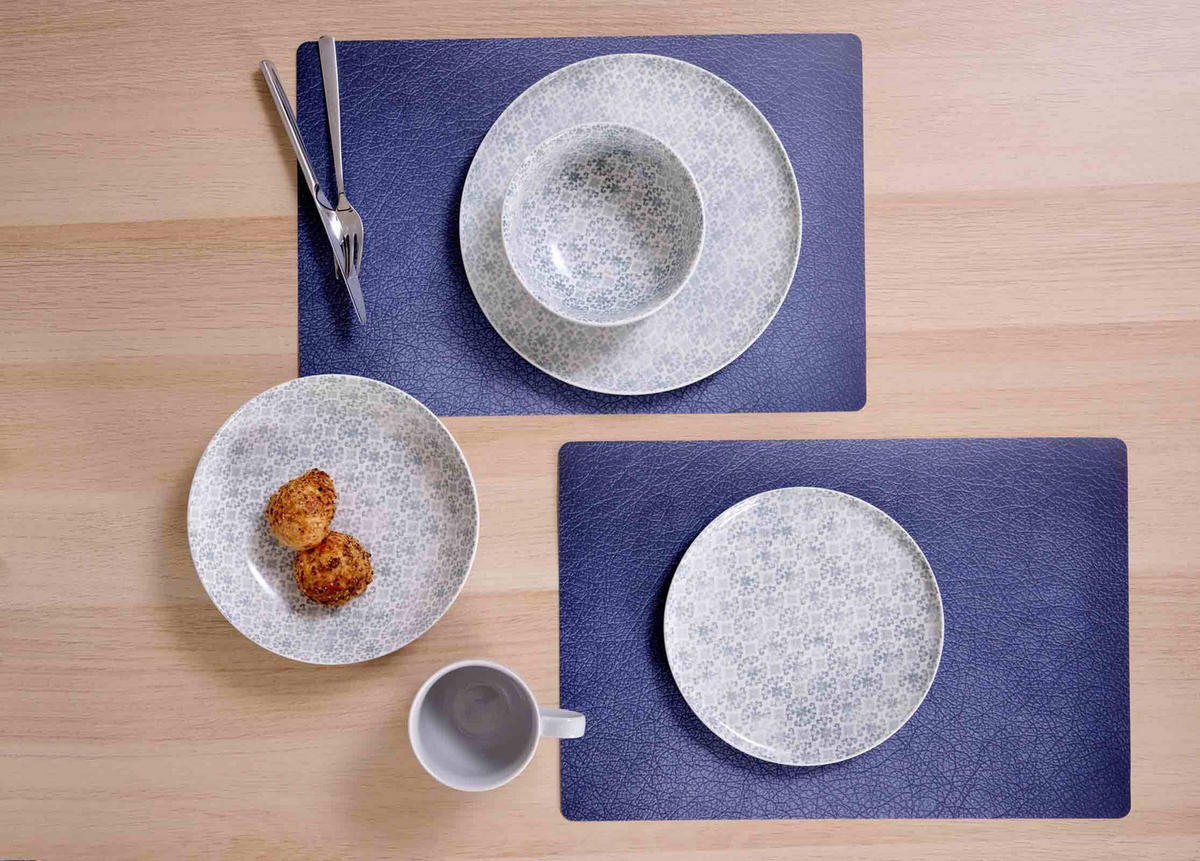 TAFELSERVICE Porto grau 12er Set - Grau, Keramik (1/1/1cm) - Ritzenhoff Breker