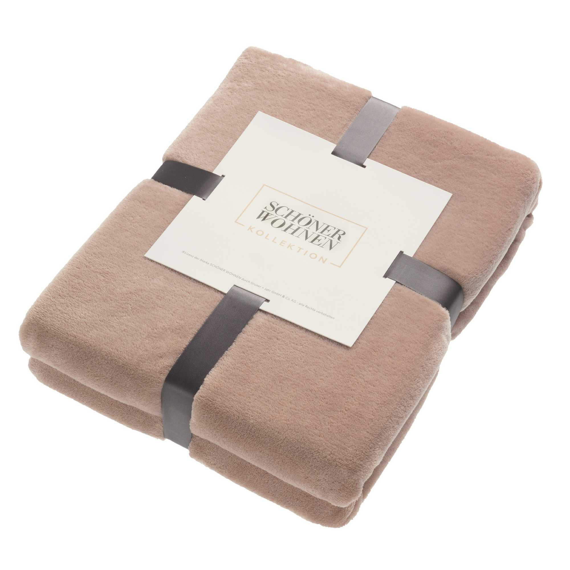KUSCHELDECKE SMOOTH - Rosa, Textil (140/200cm) - Schöner Wohnen