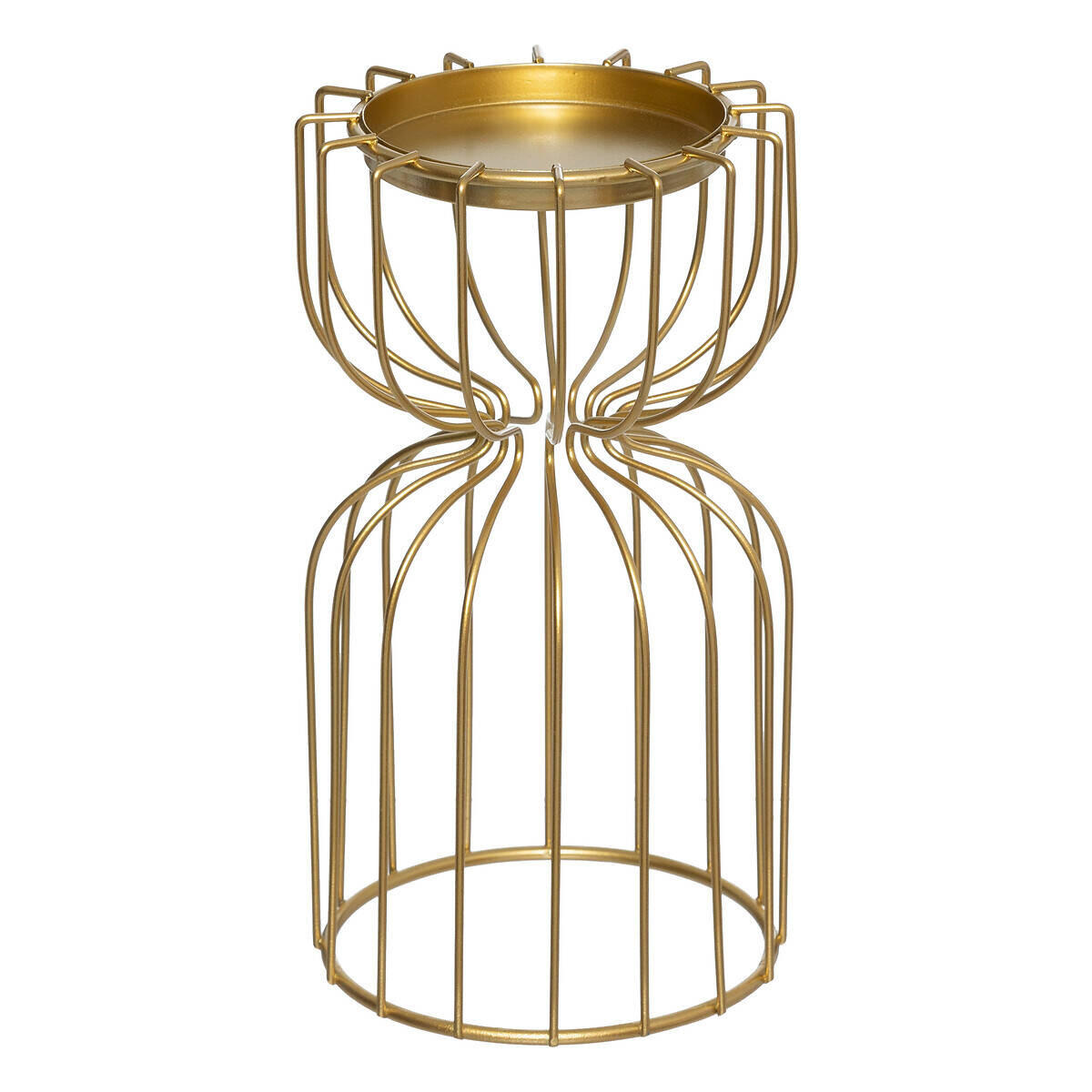 TEELICHTHALTER Metall Gold 2er-Set - Goldfarben, Metall (12/26cm) - Atmosphera Createur d´interieur