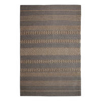 WOLLTEPPICH - Wolle/Polyester - Grau / Beige - Grau, Textil (160/230cm) - home24