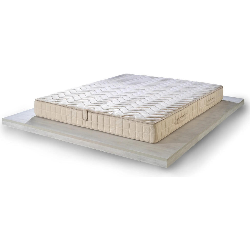 Thumbnail - Letti Moderni Matratze, Weiß, Naturmaterialien, Textil, H2, 180x190 cm, Oeko-Tex® Standard 100, Oeko-Tex®, Hergestellt i...