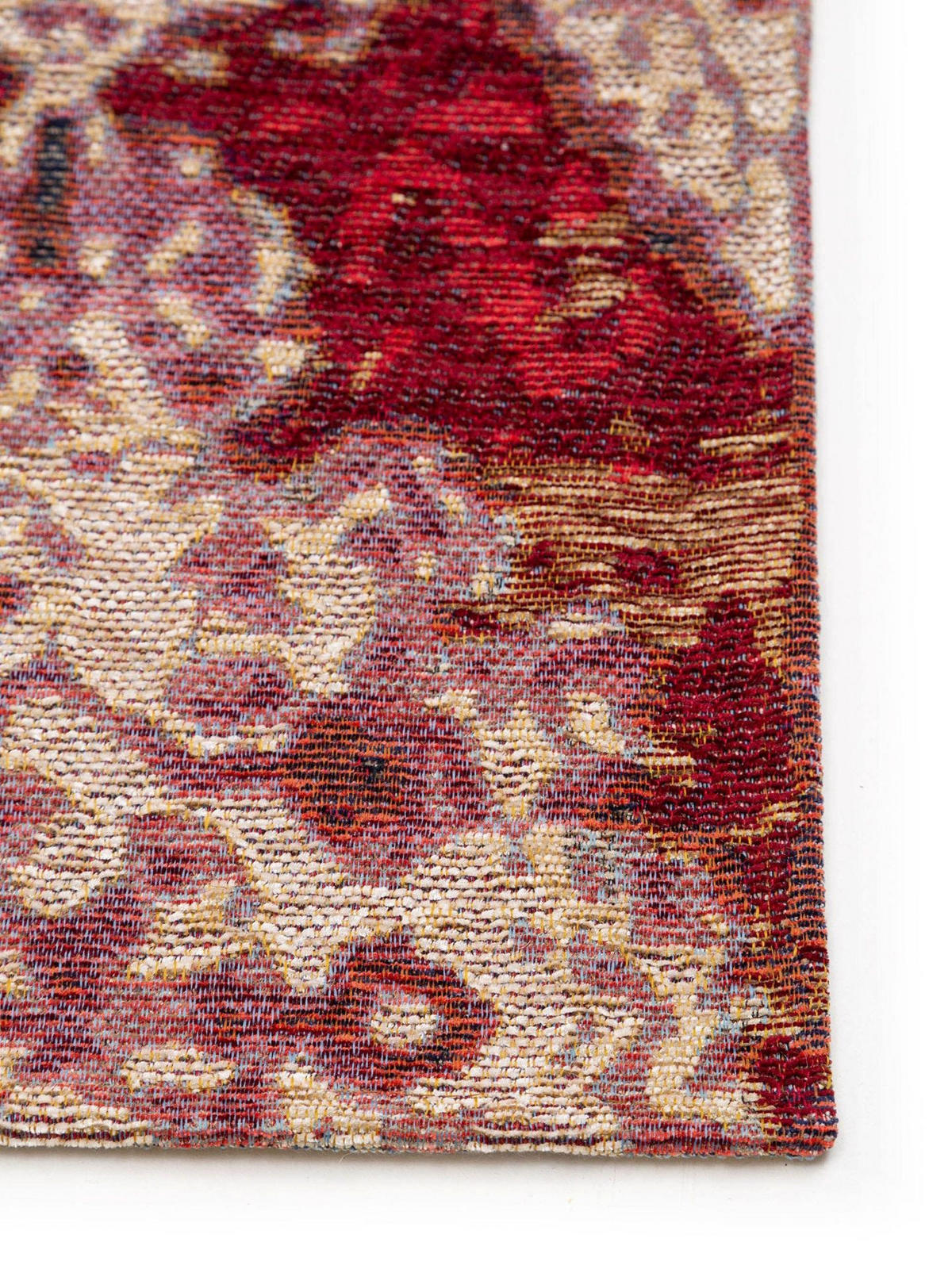 FLACHGEWEBETEPPICH Stay Rot 75x165 cm - Rot, Textil (75/1cm) - KUNSTLOFT