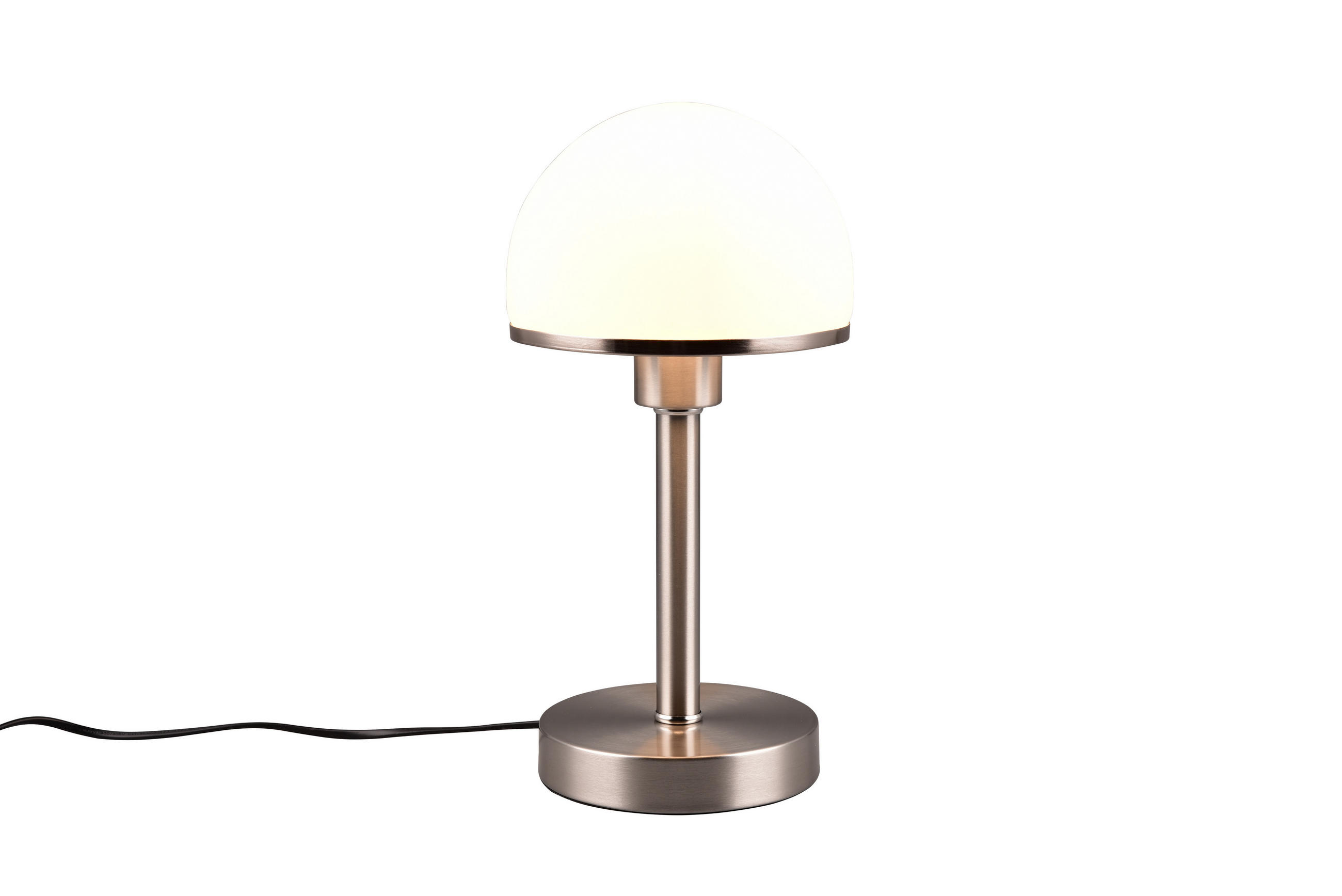 Trio Leuchten Tischlampe Grau 19x39x19 cm