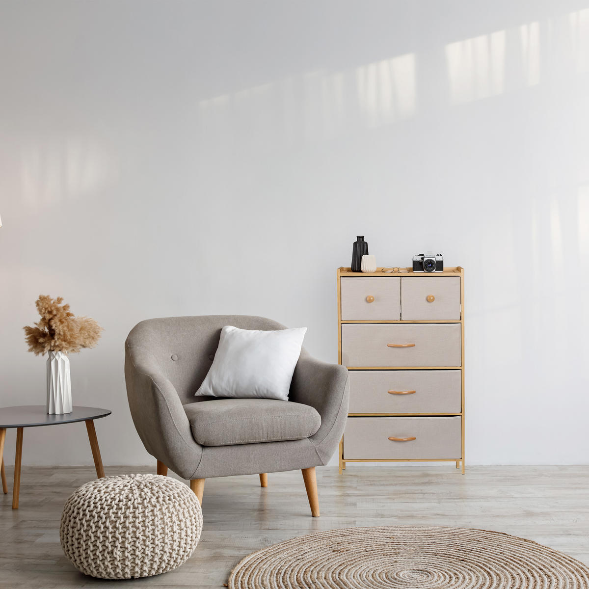 KOMMODE - Multicolor, Holz/Holzwerkstoff (58/94/32.5cm) - Relaxdays