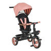 DREIRAD Jasper EVA-Reifen rosa klappbar, Sitz drehbar, Hinterradbremse, Körbe - Rosa, Metall (72/50/98cm)
