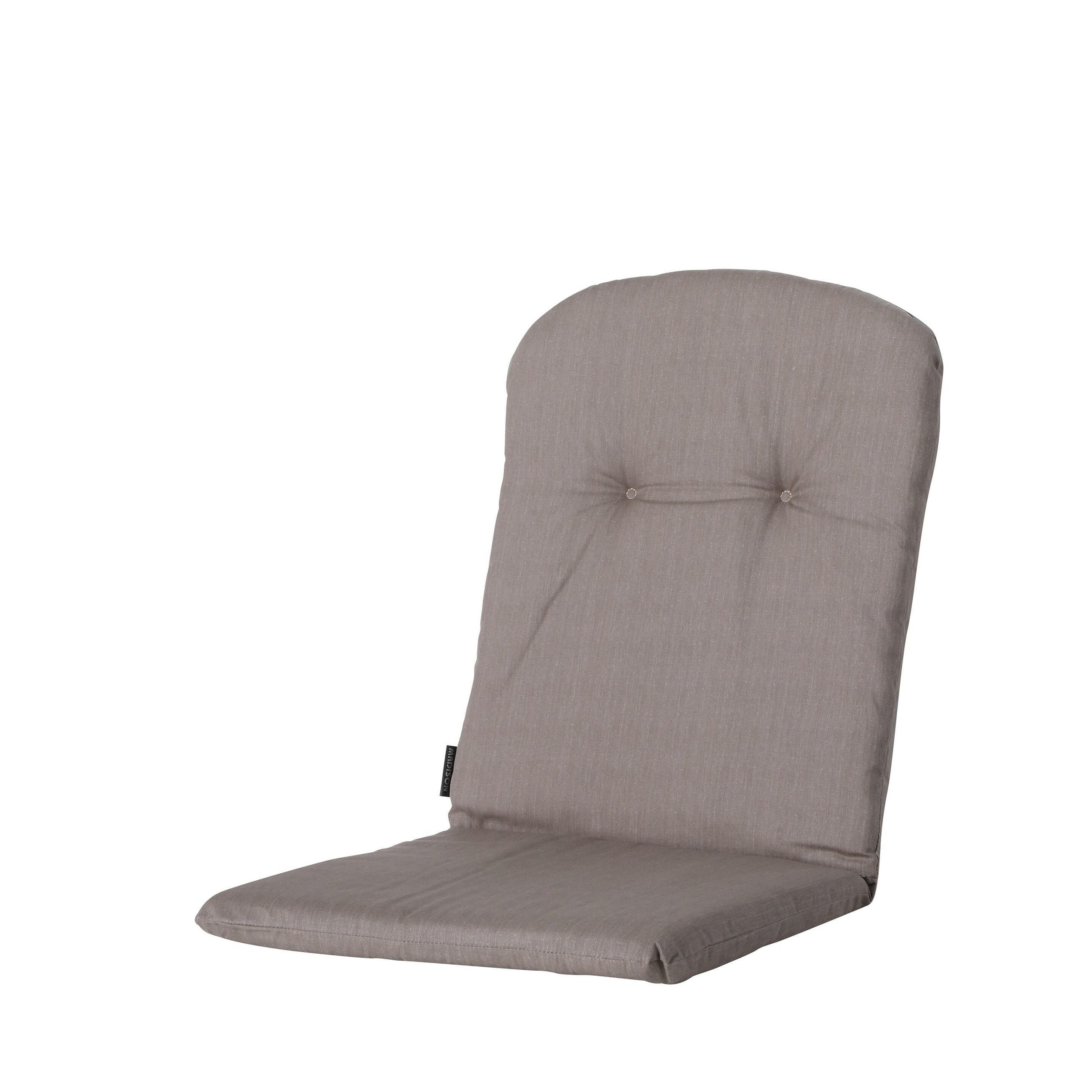 GARTENSTUHLKISSEN Basic 96/45 cm 4er-Set - Braun, Textil (45/5/96cm) - Madison