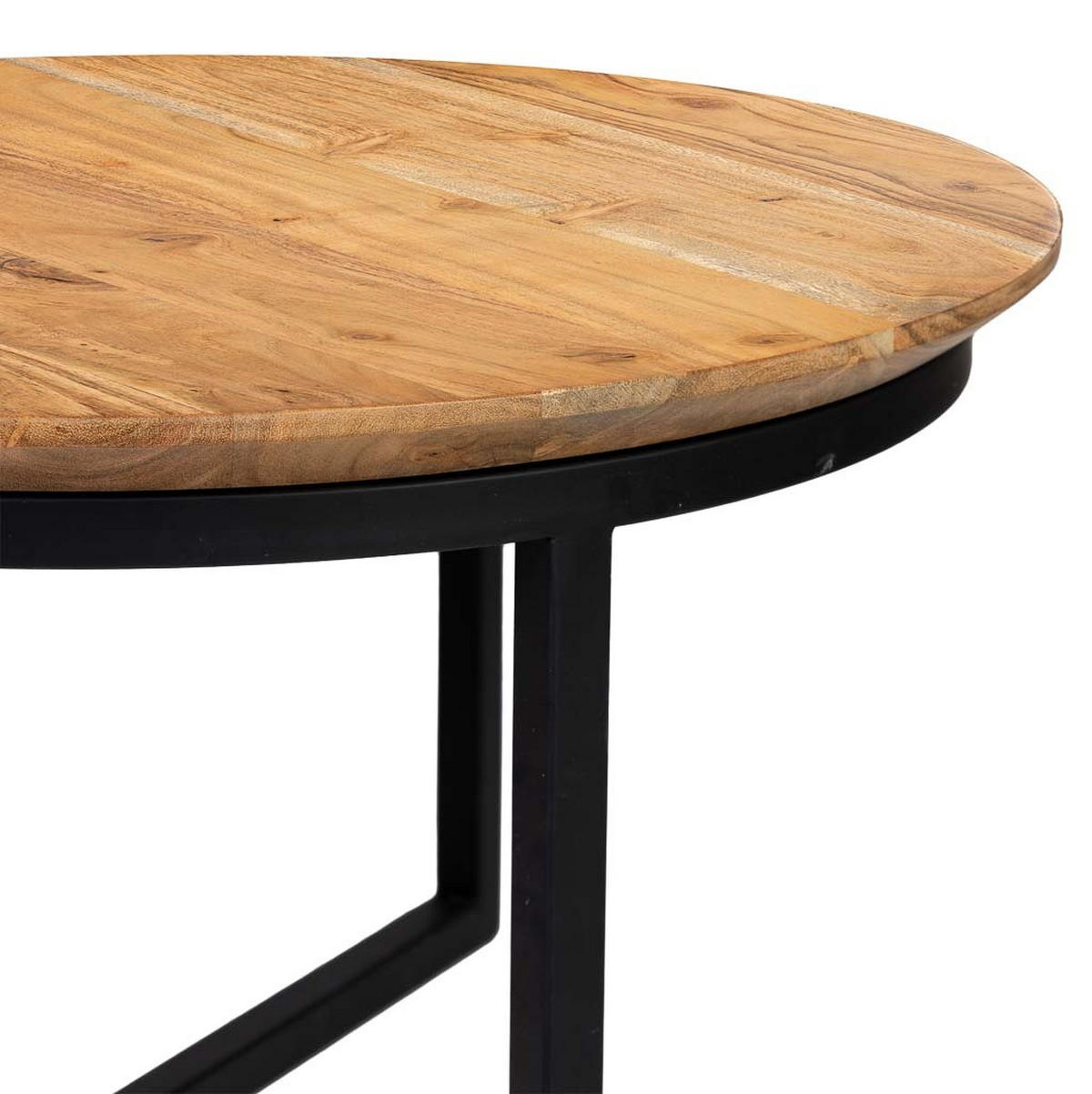 TISCH, 59x33cm - Braun, Holz (59/59/33cm) - Wanderlust