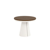 ESSTISCH CALMA Bis - Kaschmir/Beige, Holzwerkstoff/Metall (100/100/76cm) - Meblini