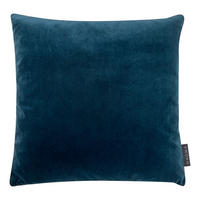 KISSENHÜLLE Samt Uni - Petrol, Textil (40/40cm) - Magma Heimtexx