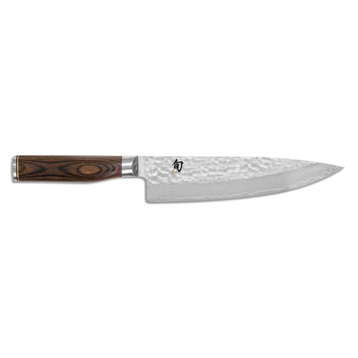 MESSER-SET Shun Premier Tim Mälzer 20 cm, 2-tlg. - Silberfarben, Metall - Kai Messer