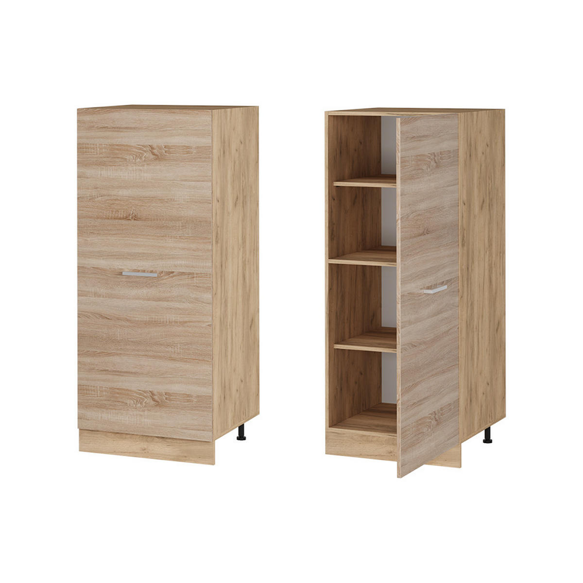 VYSOKÁ SKŘÍŇ R-Line Sonoma 60 cm - medově dubová/Sonoma dub, kompozitní dřevo (60/143/57cm) - Vicco