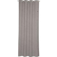 ÖSENVORHANG HARP Blickdicht - Hellgrau, Textil (140/0.5/250cm) - Esprit