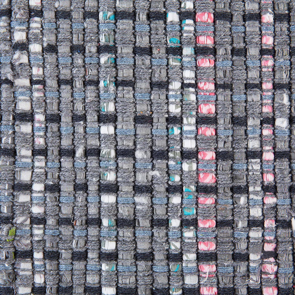 TEPPICH geflochten Besni 150/80 cm - Grau, Textil (80/150cm) - Beliani