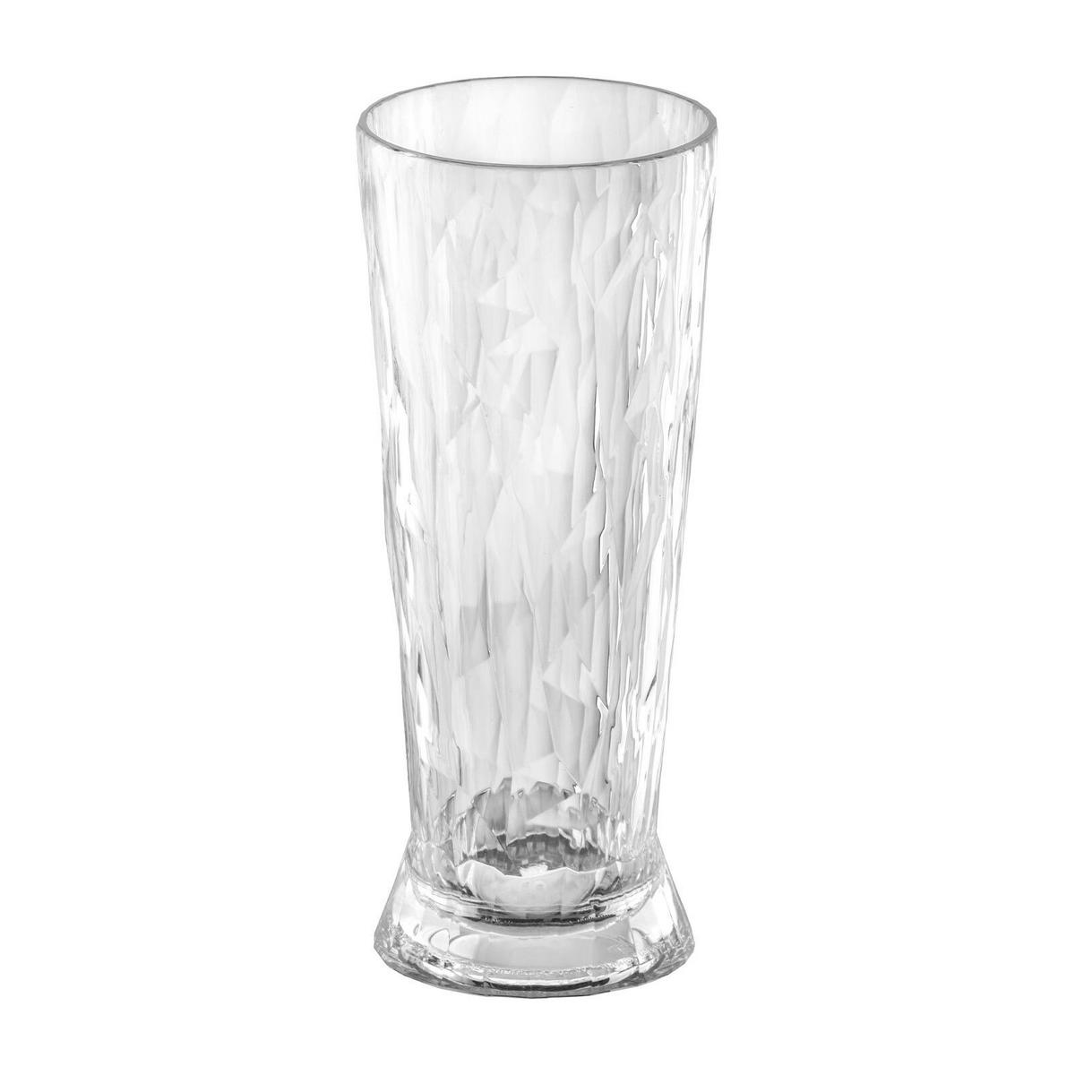 SUPERGLAS Club No. 10 Bierglas transparent 300 ml 2er Set - Transparent, Kunststoff (0.3L) - Koziol