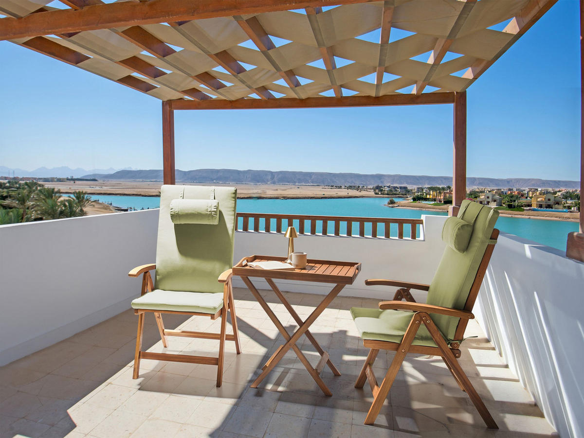 Sitzauflagen 2er-Set Grün 50/45 cm Java/Amantea Premium - Grün, Textil (71/71/50cm) - Beliani