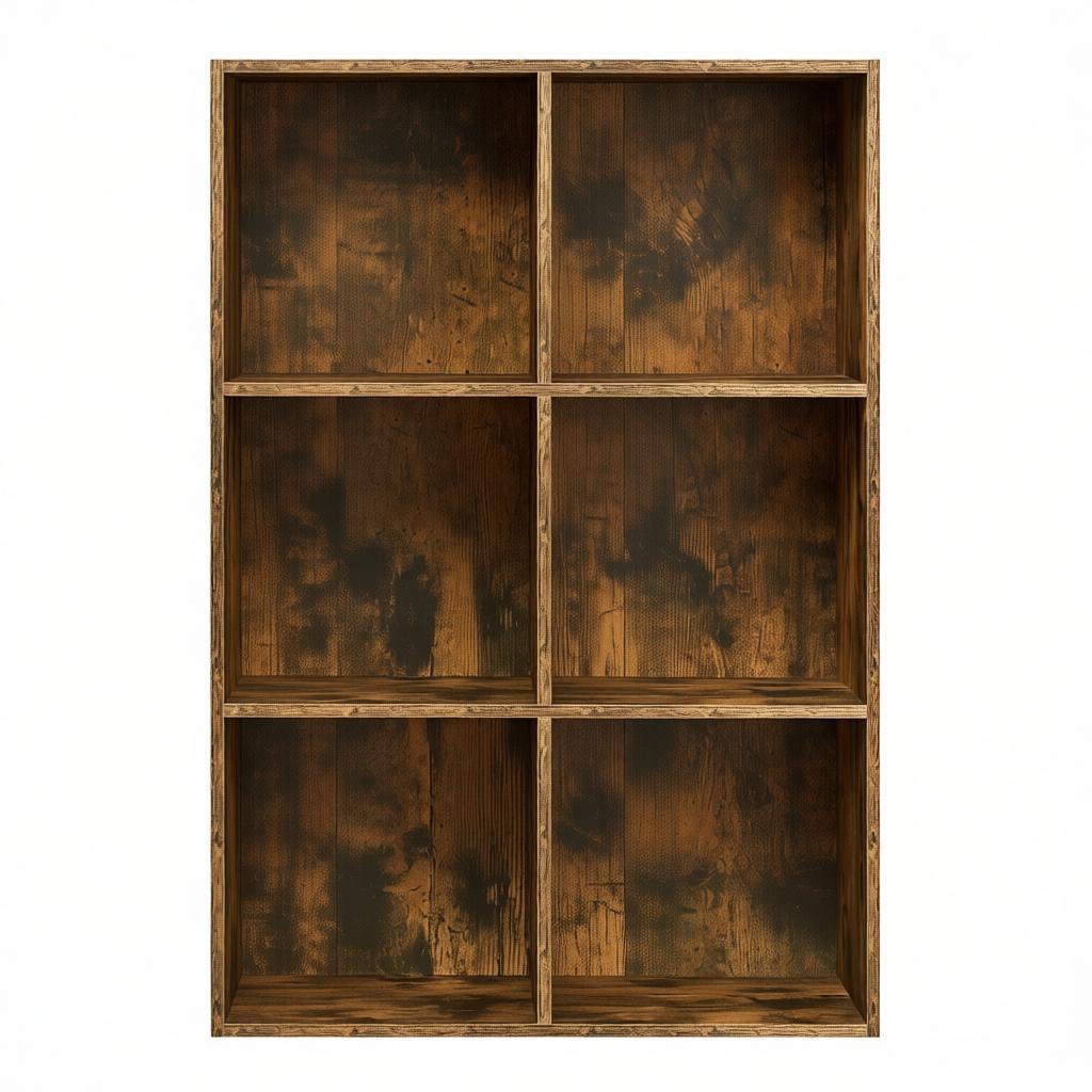 Pangivo Bücherregal Wildeiche 29x89x59.6 cm