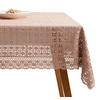 TISCHDECKE Folkelips - Dunkelrosa, Textil (180/130/1cm) - home&you