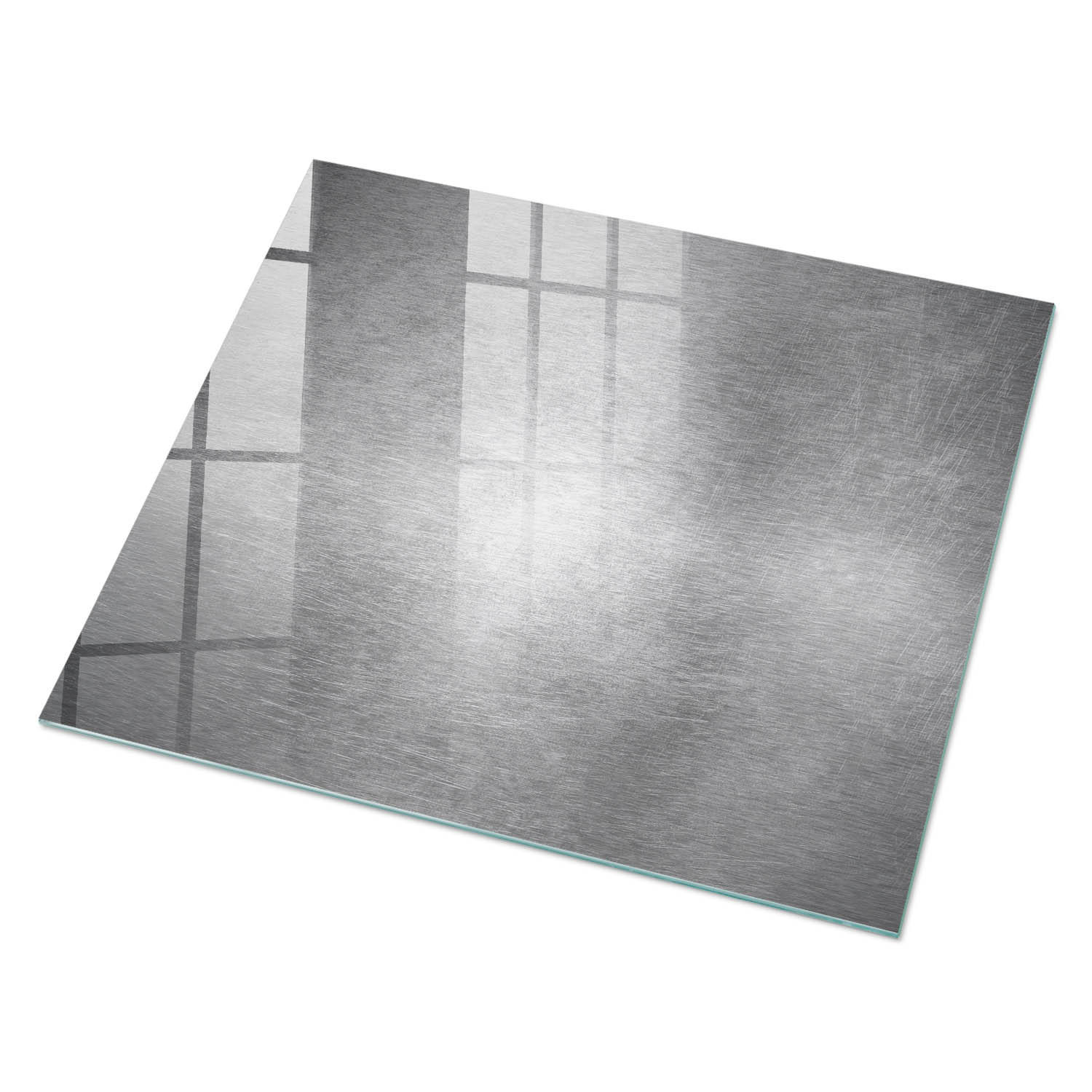 ArtPrintCave Glasplatte Grau 80x60x0.4 cm